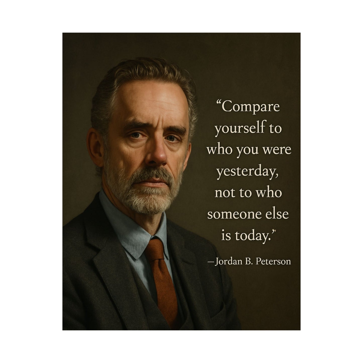 Jordan Peterson's Quote - Poster