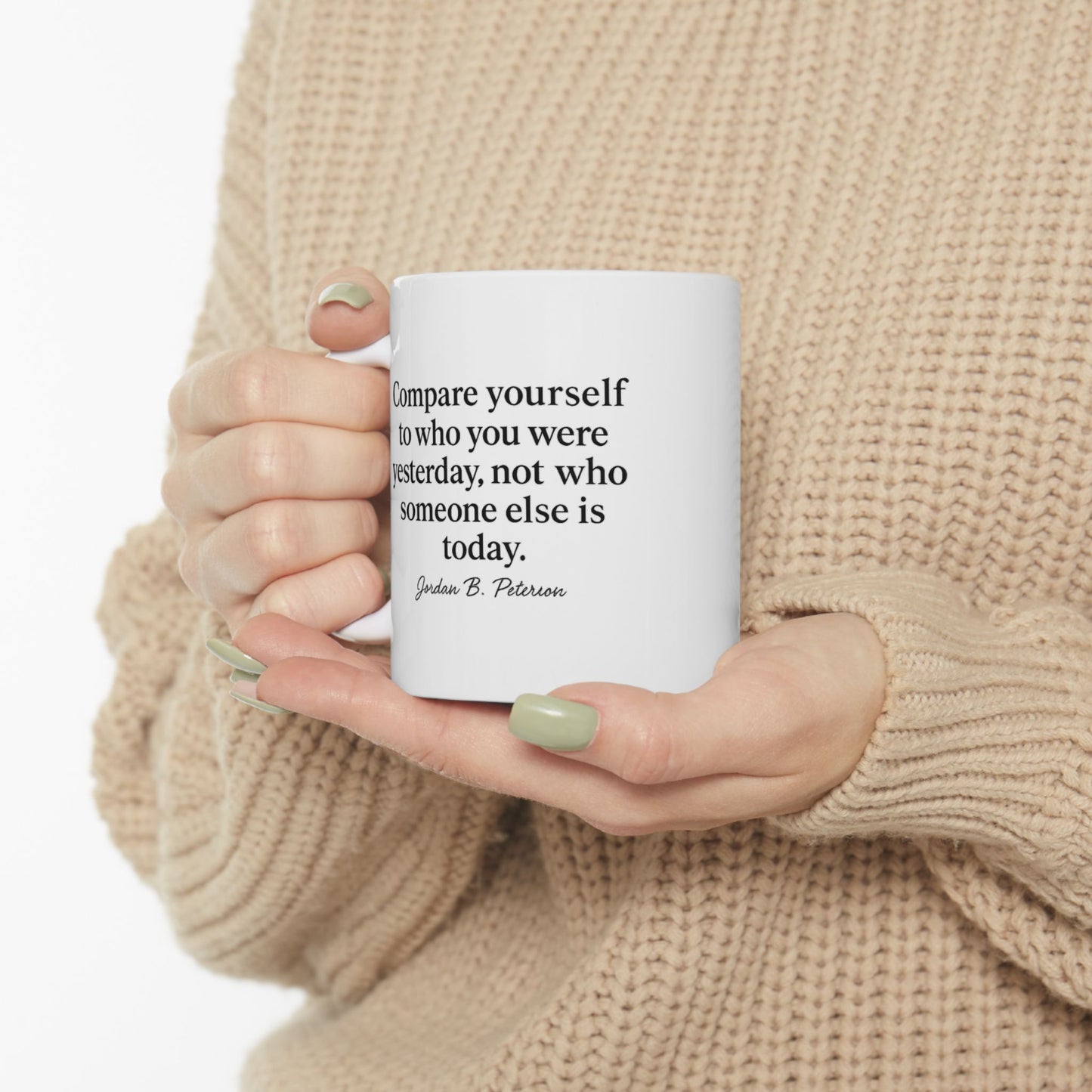 Rule #4 "Compare Yourself" Coffee Mug – Jordan B. Peterson's Rules for Life